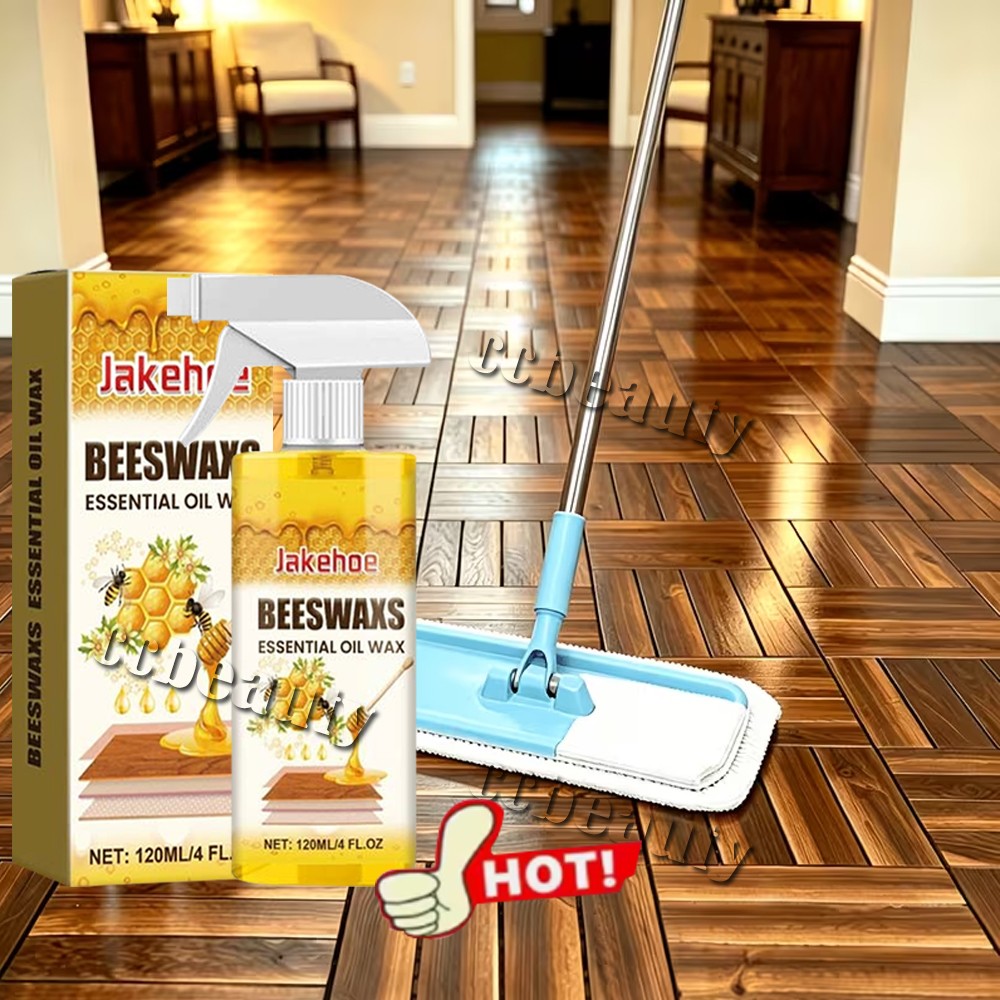 Beeswax Spray Essential Oil Wax,Multi-Purpose Furniture Polish,WoodCare Spray