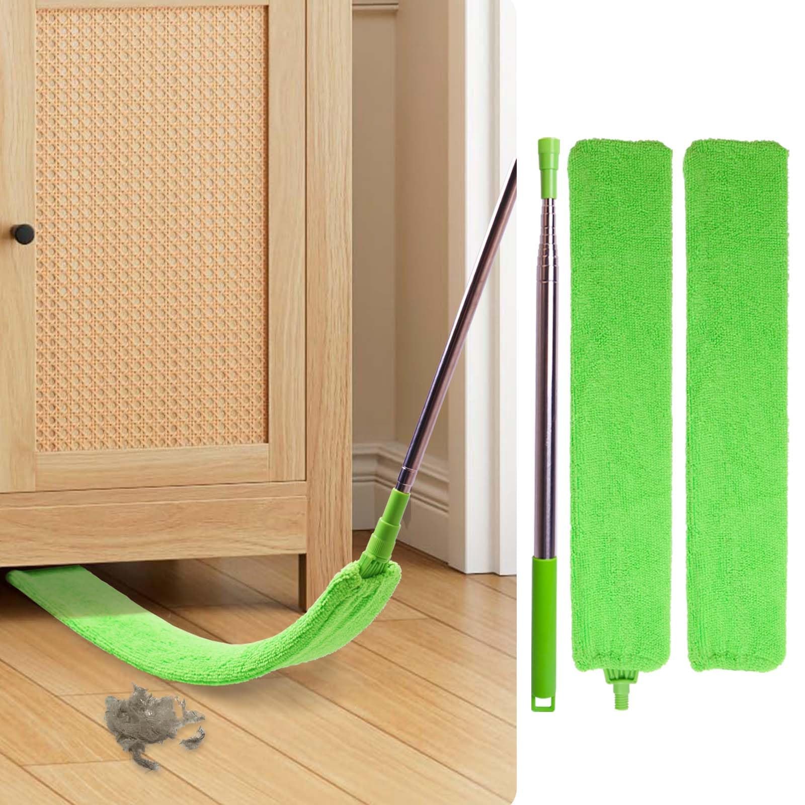 Retractable Gap Dust Cleaner Under Appliance Cleaning Tool, Flat Duster for U…