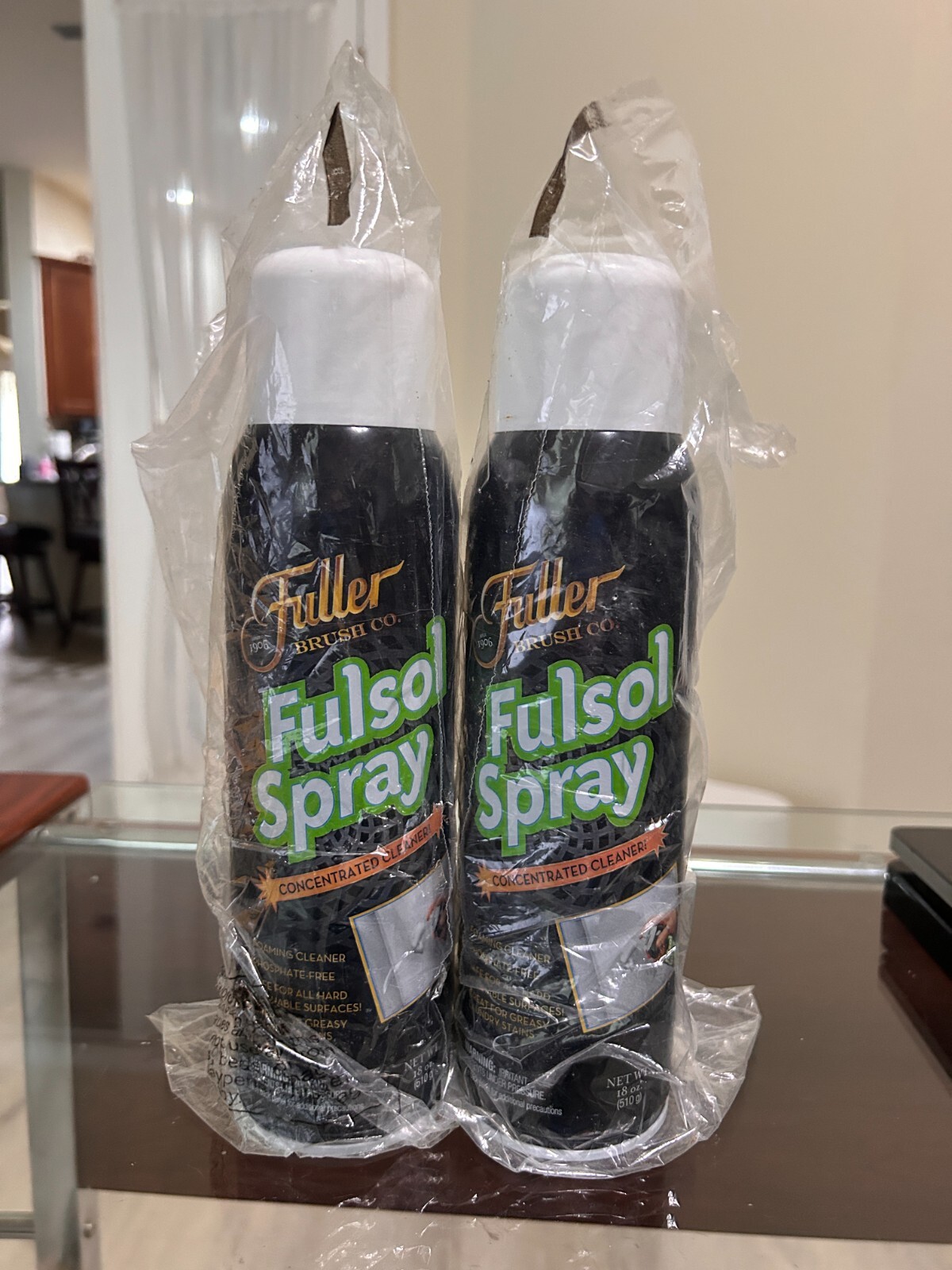 Fuller Fulsol Foam Spray (2 pack) 18oz Multi Purpose Cuts Grease And Grime
