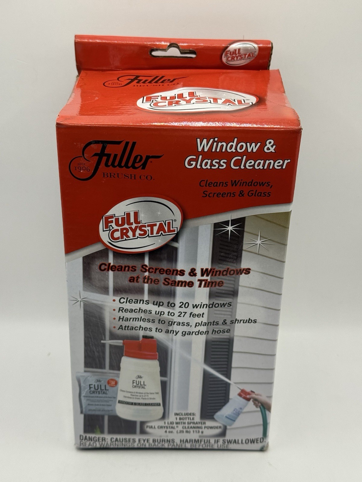 Fuller Brush FBFC-6 As Seen On TV Full Crystal Window & Outdoor Surface Cleaner