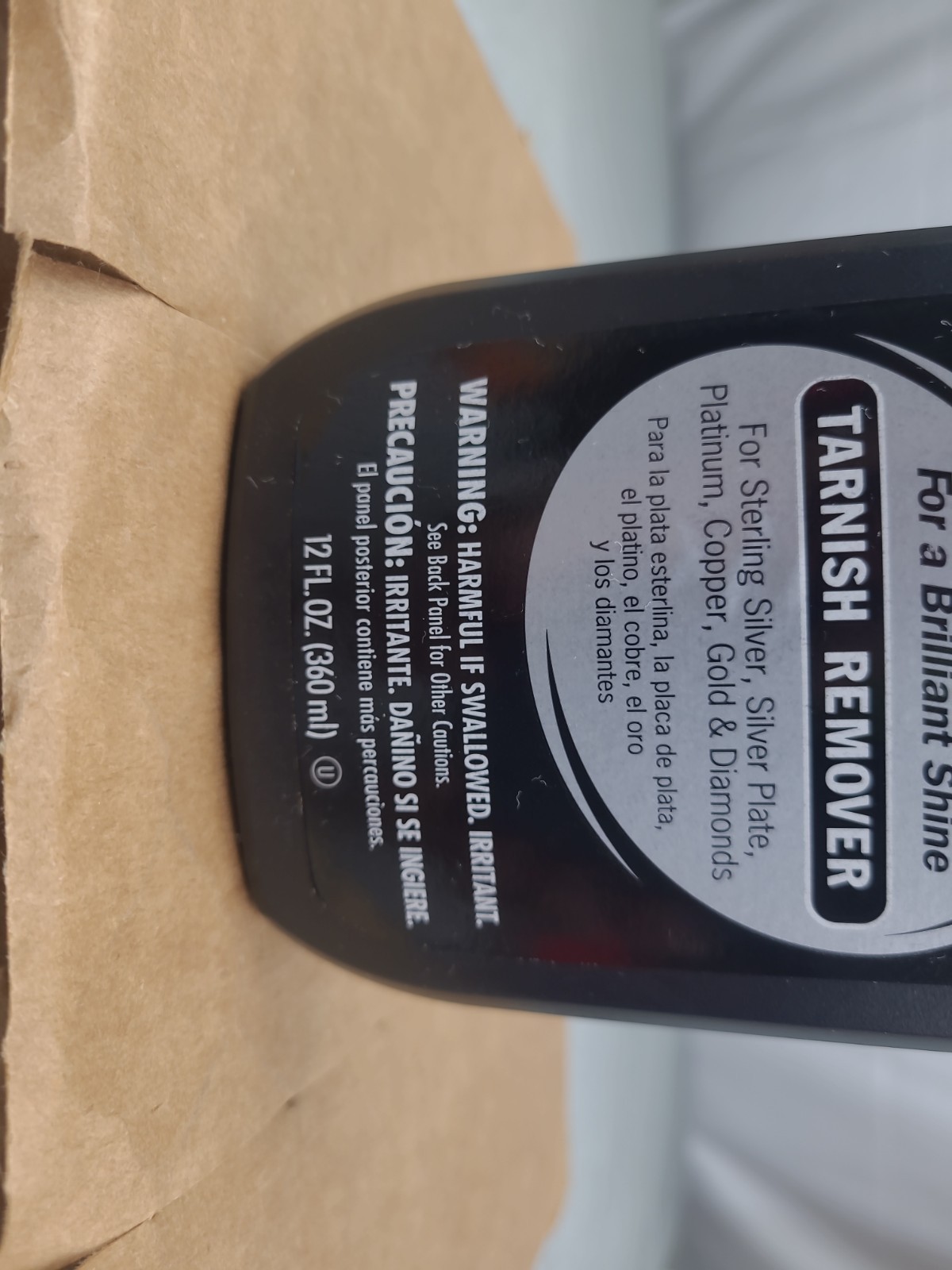1x TARN-X Tarnish Remover 12 oz Vintage