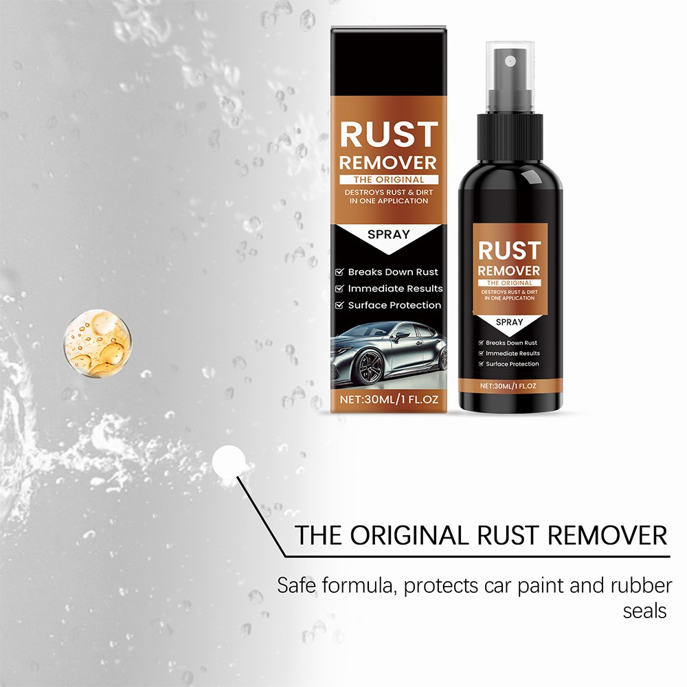 30ml Rust Remover Spray – Fast-Acting Multi-Surface Cleaner | Removes Rust