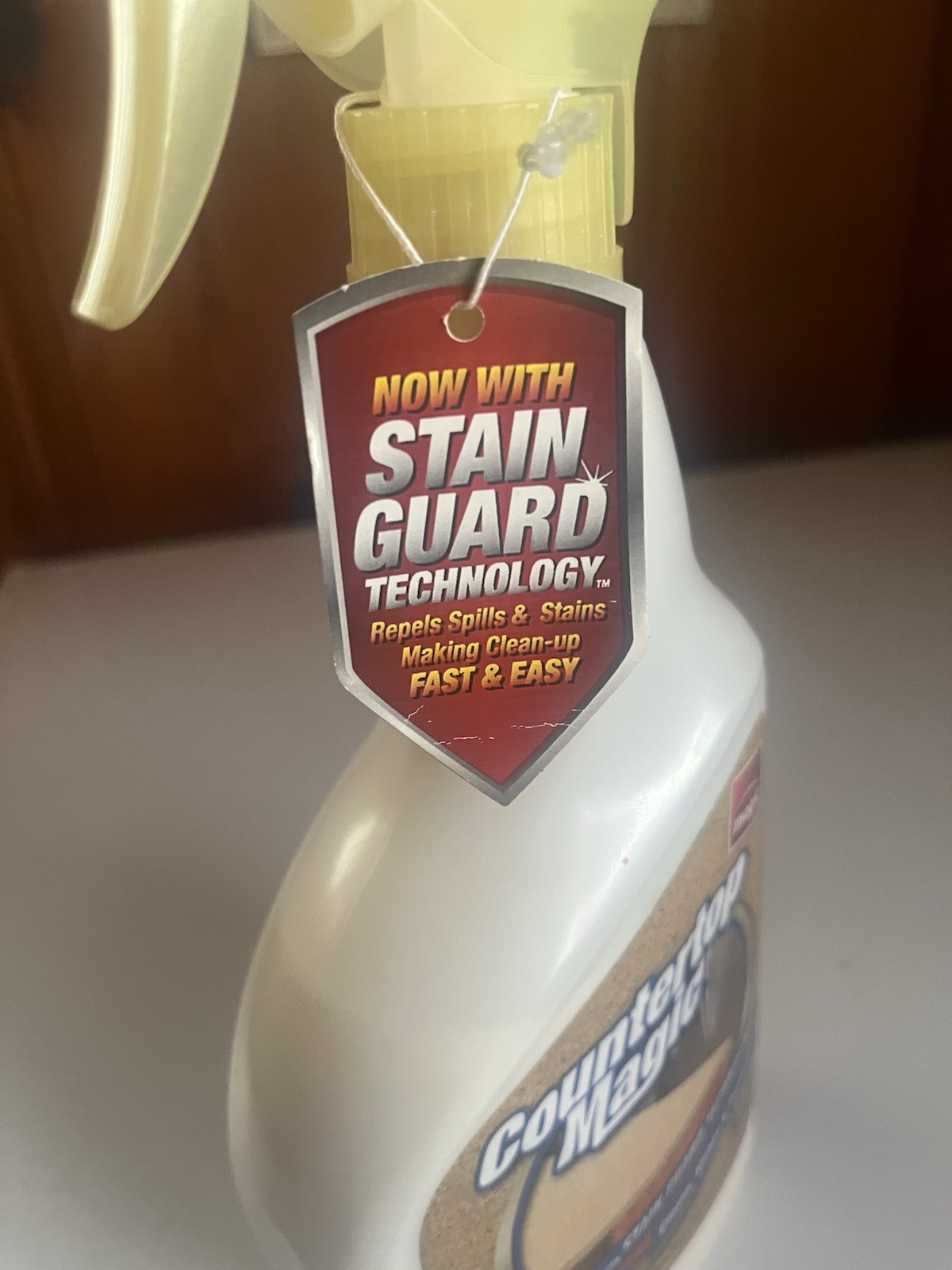 Magic Countertop Cleaner Large 24 oz Non-Aerosol Discontinued 3/4 Full