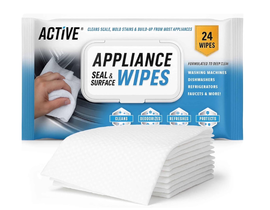 24 ACTIVE Cleaning Wipes – Heavy Duty for Appliances, Countertops, Tile, Fridge