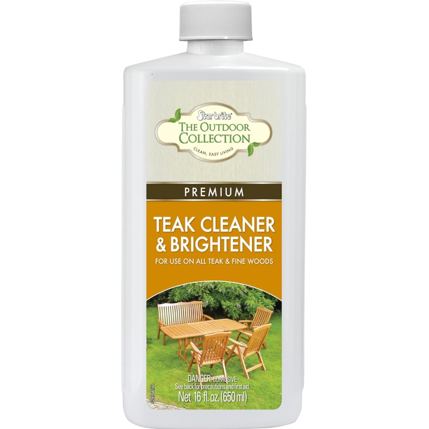 Teak Cleaner & Brightener 16 OZ