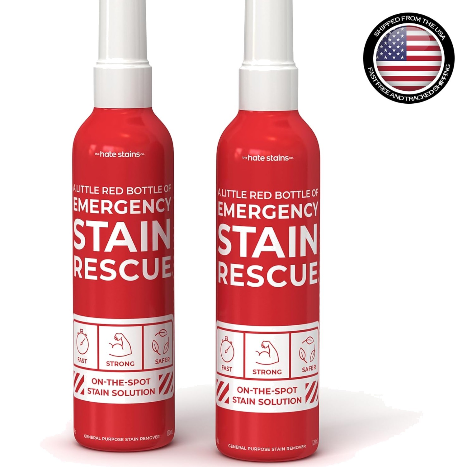 Travel-Ready 4 Fl Oz Stain Remover Spray – Fast Action for Clothes & Upholstery