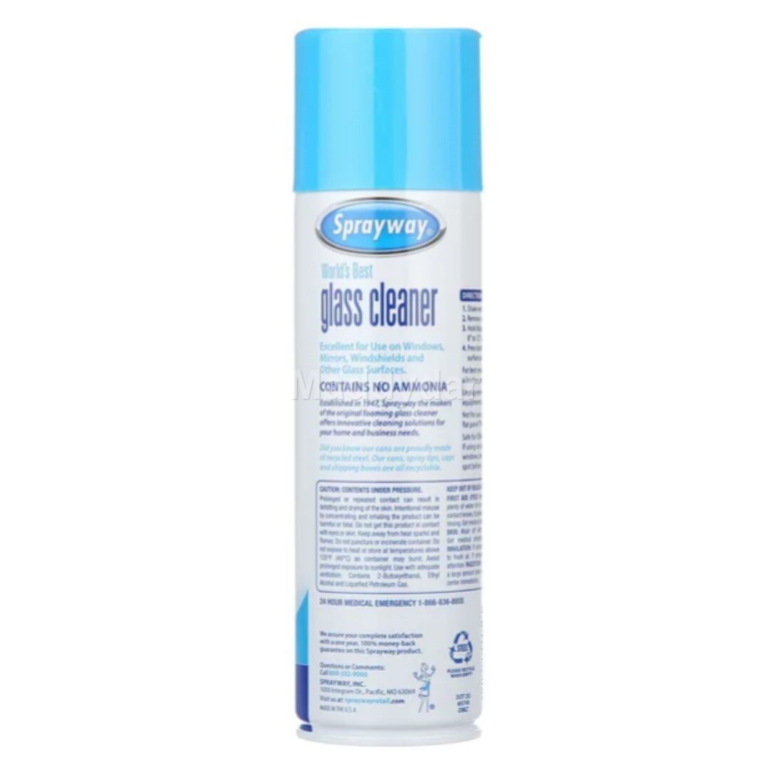 2 PACK Sprayway World’s Best Glass Cleaner, Value Pack, 19 OZ