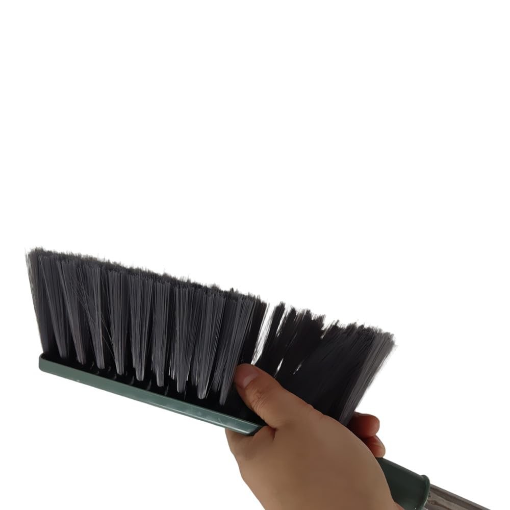 2 Pack Soft Bristle Bed Sheets Sweeping Cleaning Brush with Long Hand, Counte…