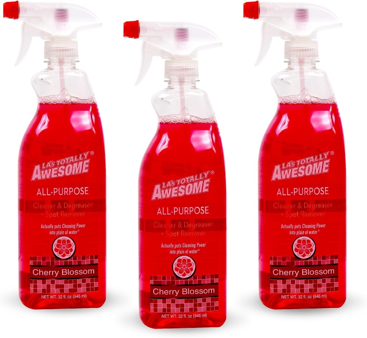 3 Pack LA’s Totally Awesome All Purpose Cleaner Cherry Blossom 32oz