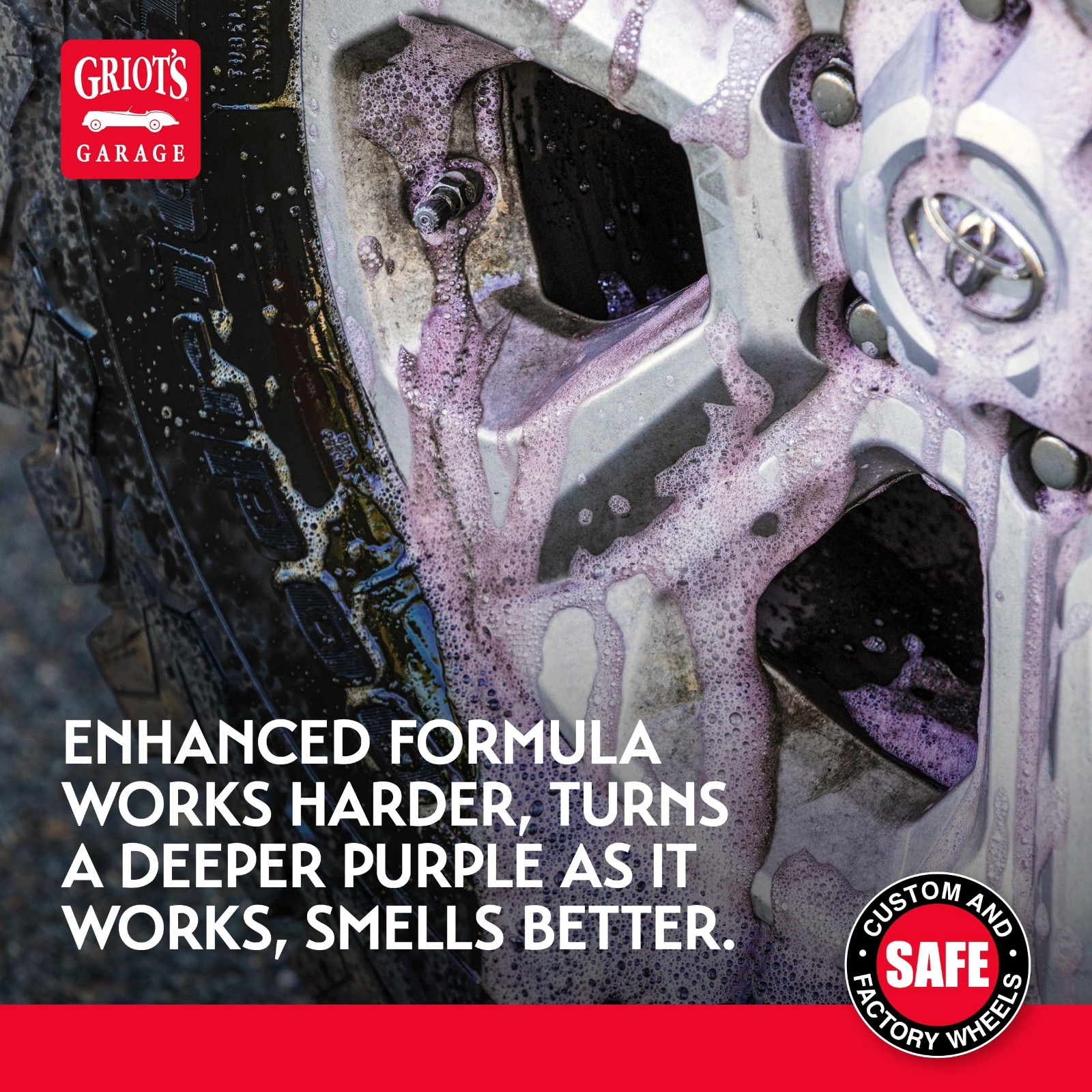 Heavy-Duty Wheel Cleaner for All Finishes – Removes Brake Dust & Grime, 35oz