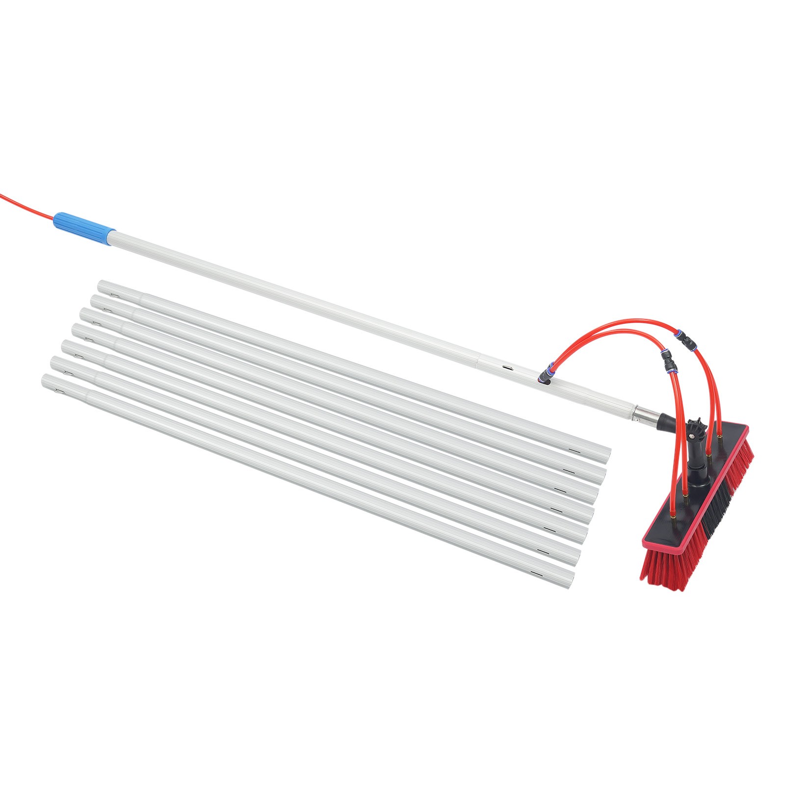 Cleanbrush & Pole Cleaning Kit For Solar Panel Outdoor Window Cleaning Pole Kit