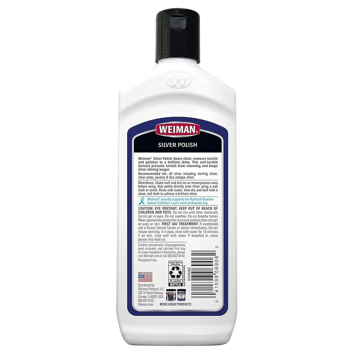 Universal 8 Oz Cream Cleaner for Silver, Gold & More: Anti-Tarnish Technology