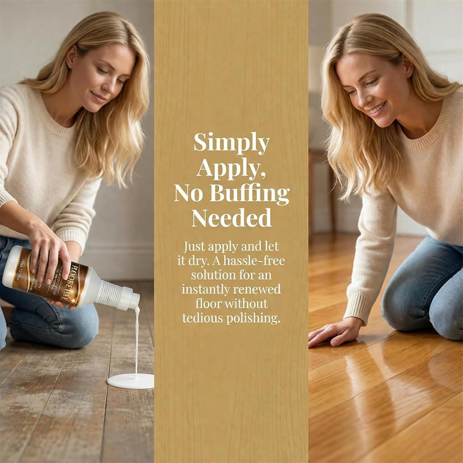 Wood Floor Restorer, Hardwood Floor Furniture Polish And Restore Spray 150ml US