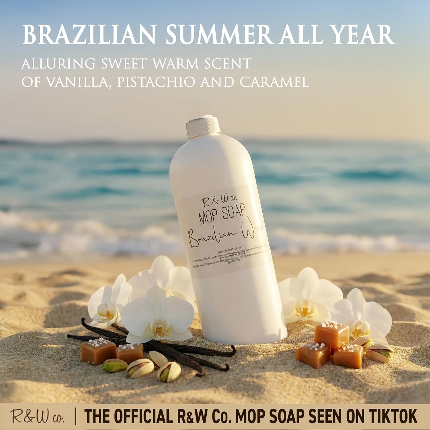 32 oz Mop Soap Brazilian Waves Scent – Streak-Free, Family-Safe Formula