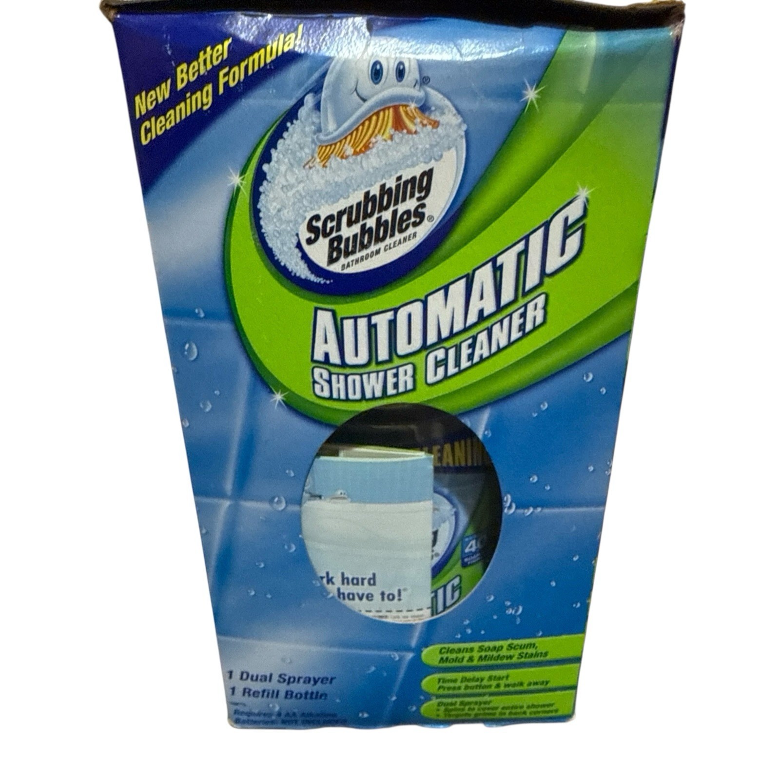 Scrubbing Bubbles Automatic Shower Cleaner New Old Stock – Dusty Box