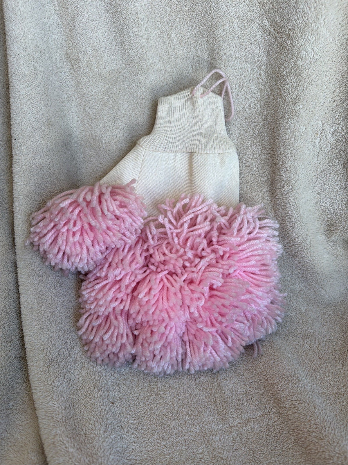 VTG The Original Dust Paw Furniture Duster Car Wash Mitt Quirky Fashion Rare Odd
