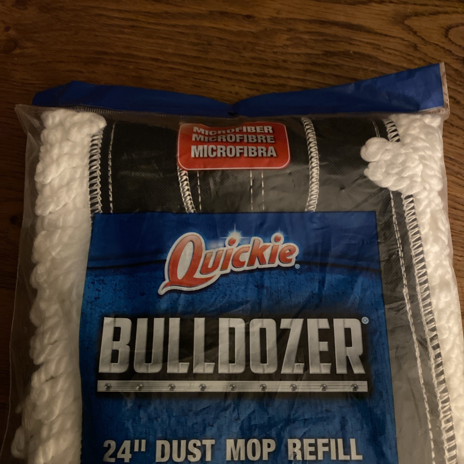 Quickie BULLDOZER Microfiber 24″ Dust Mop Refill #0694M New NOS