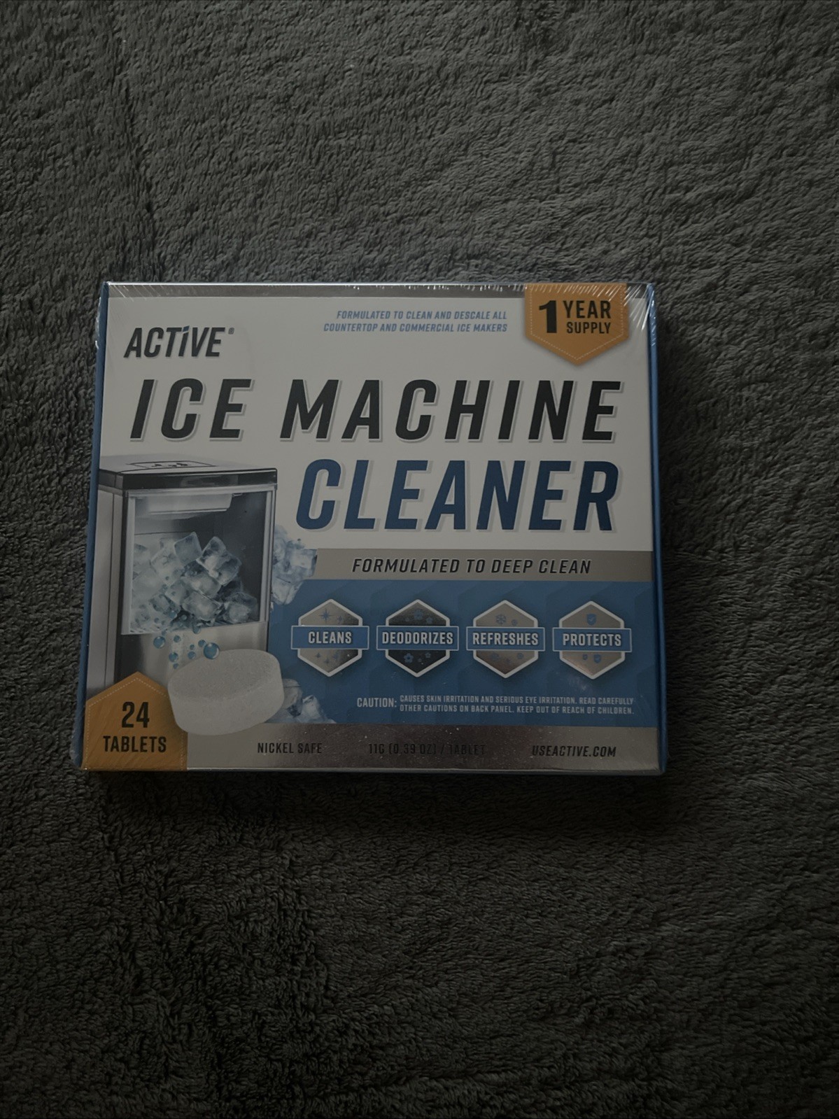 Ice Machine Cleaner Maker Descaler – 24 Tablets Sealed｜100% Satisfaction
