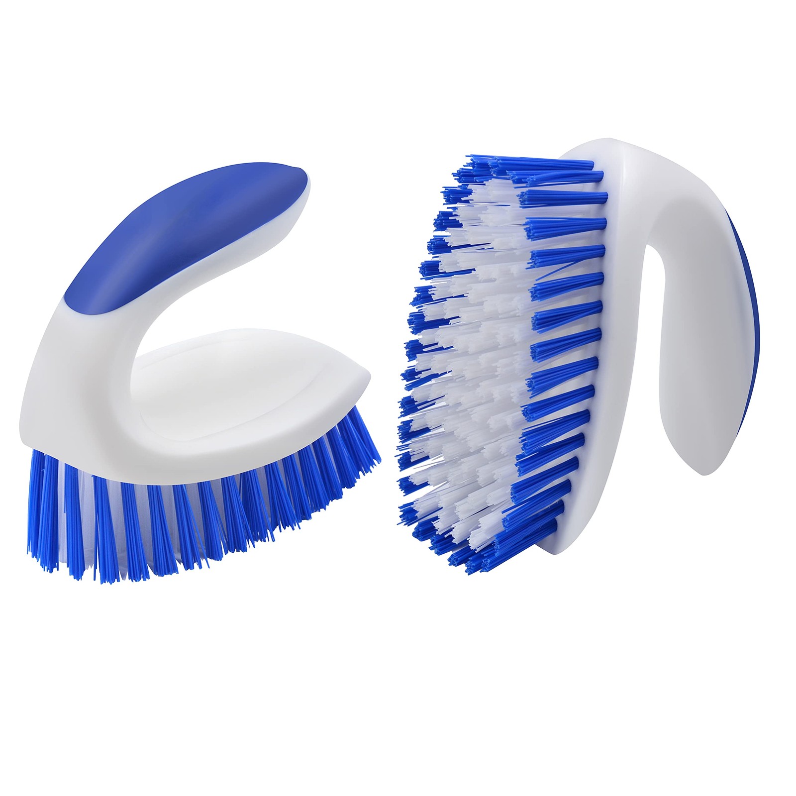 2 Pack Deep Cleaning Brush Set, Scrub Brush with Comfort Grip, Stiff Bristles…