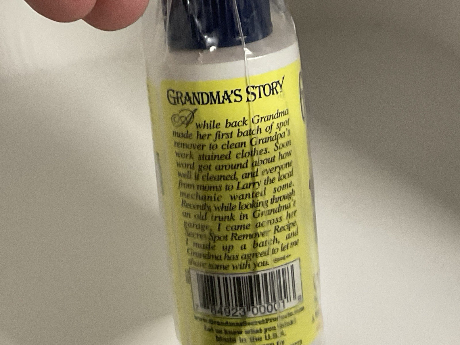 Emergency Stain Rescue & Grandmas Secret Spot Remover Spray 4 Oz Lot Of 5 New