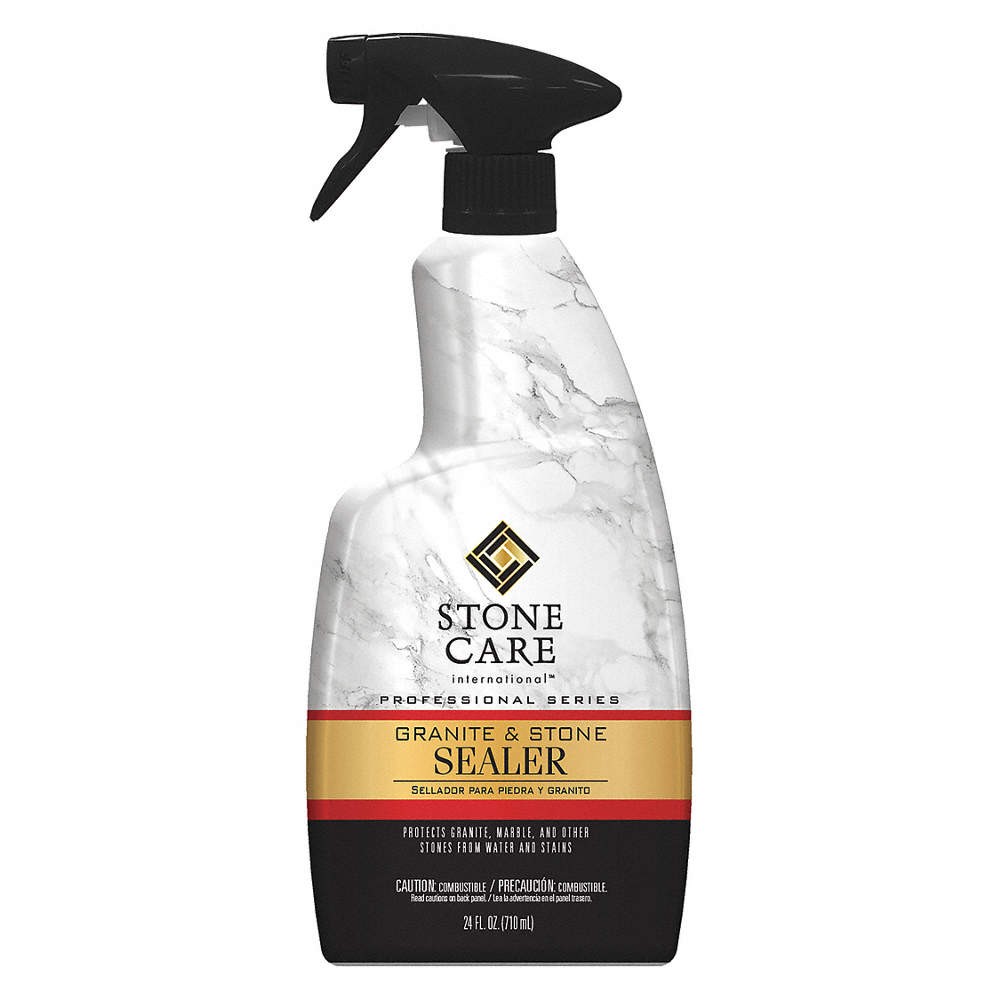STONE CARE INTERNATIONAL 5187 Stone Sealer,24 oz,Trigger Spray Bottle 454H50