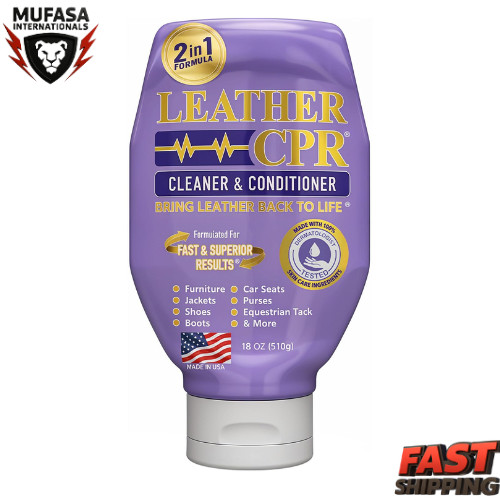 Leather CPR Cleaner Conditioner 18oz Restore Protect Furniture Car Seats