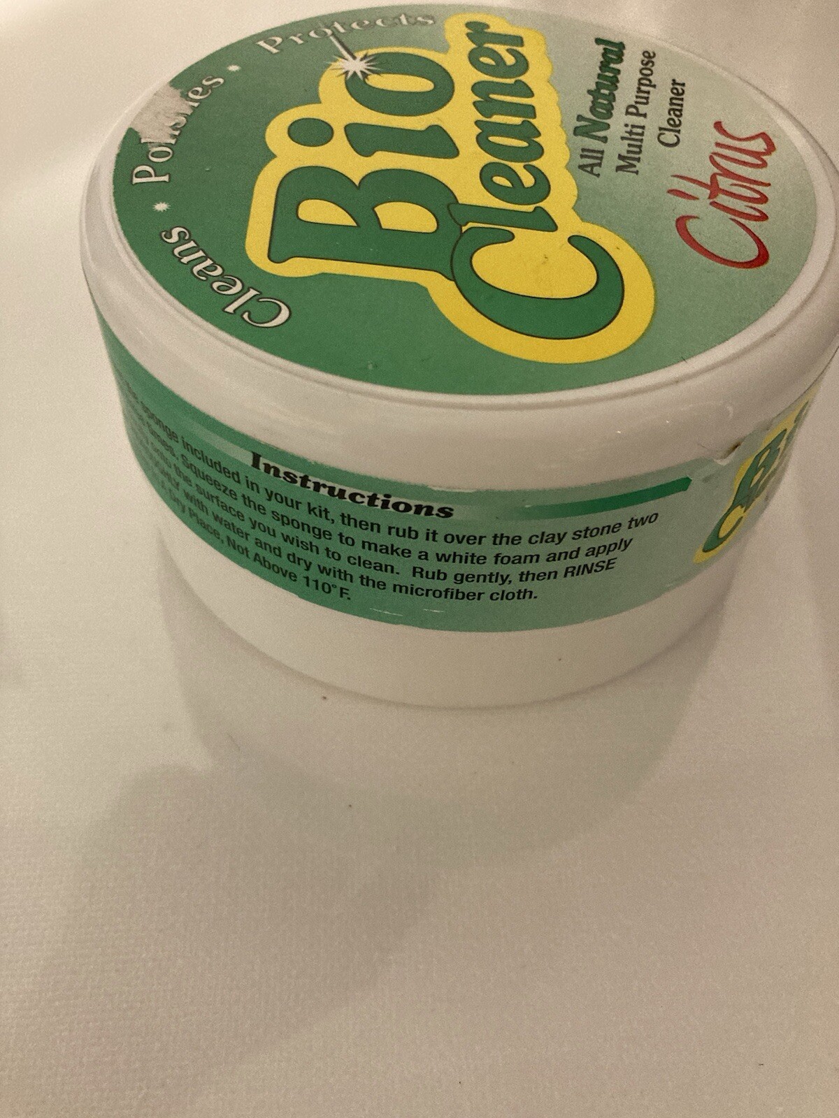 BioCleaner Citrus 10.5oz Plus Scrubber All Natural Multi Purpose