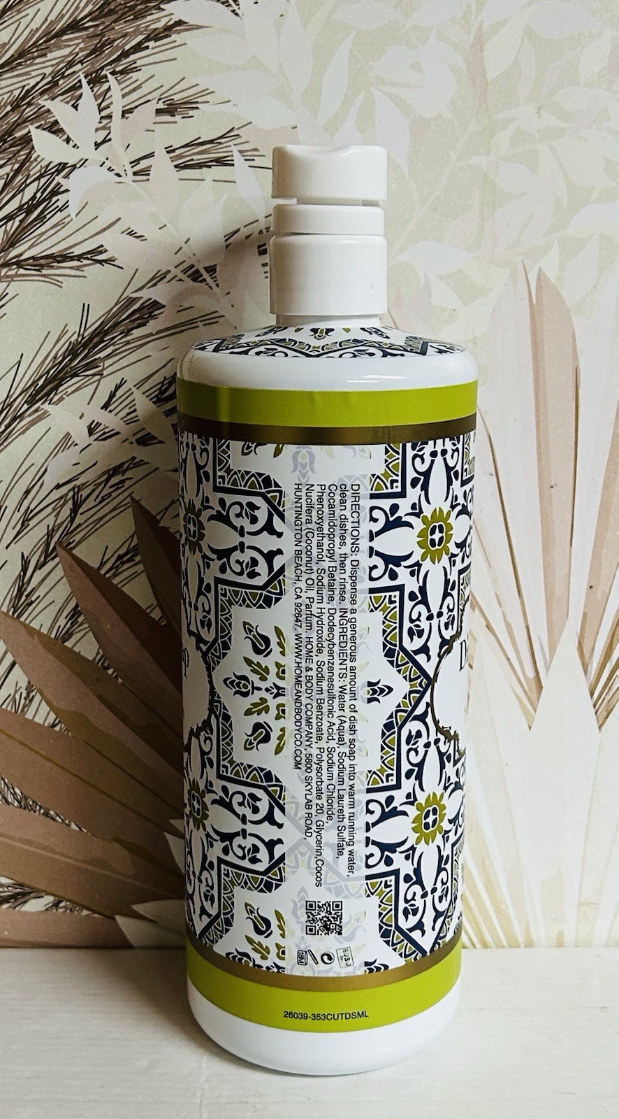 Meyer Lemon Dish Soap with Coconut Oil 33 fl oz