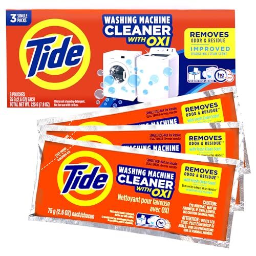 Washing Machine Cleaner by Tide, Washer Machine Cleaner Tablets for Front and