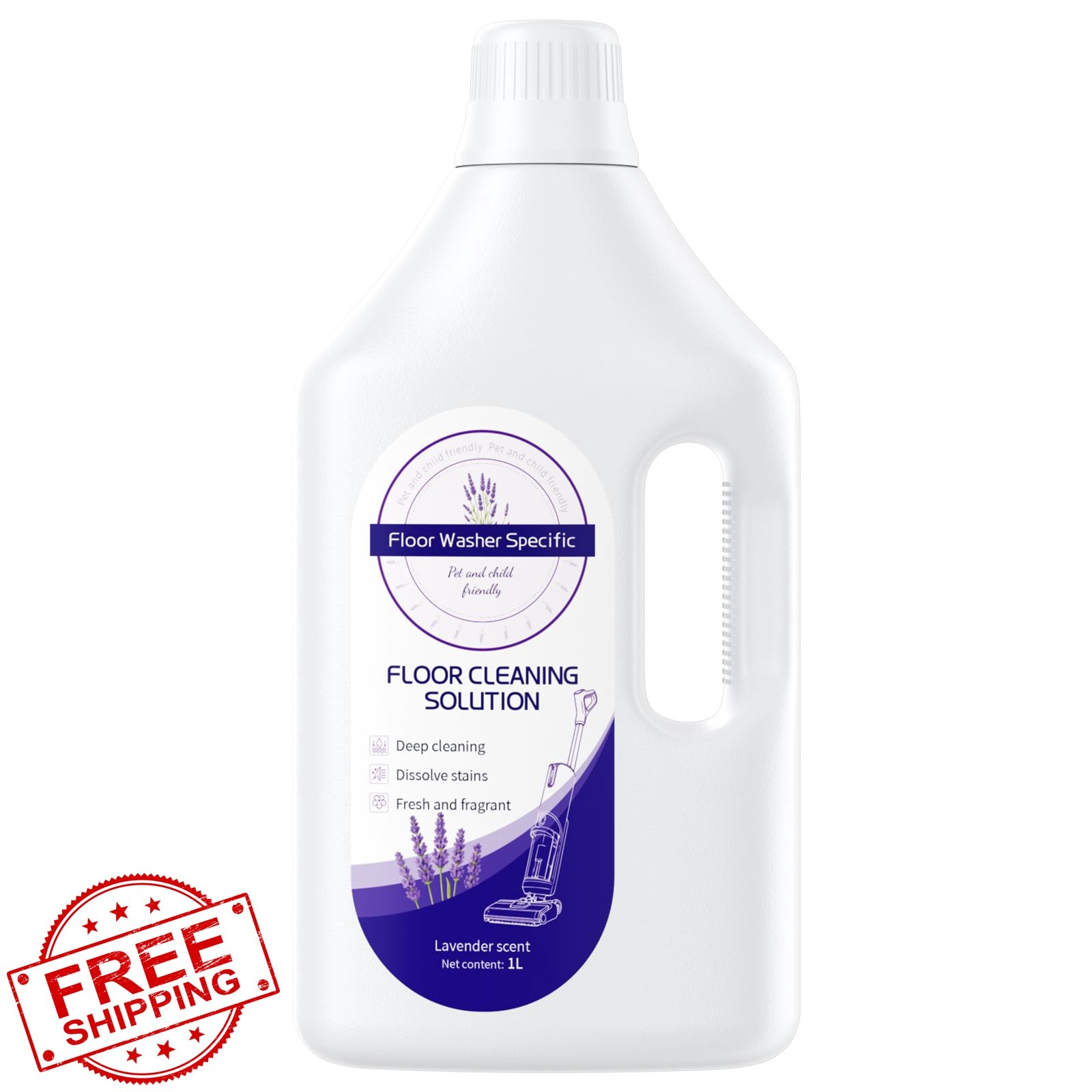 1L Floor Cleaning Solution Compatible With Tineco、Bissell、Dreame、Shark Mop | …