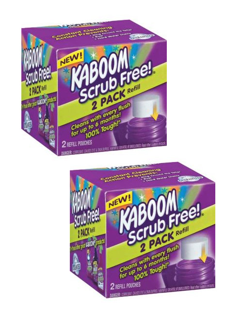Kaboom 35133 Scrub Free Refill – 2 per Pack (2-PACK)