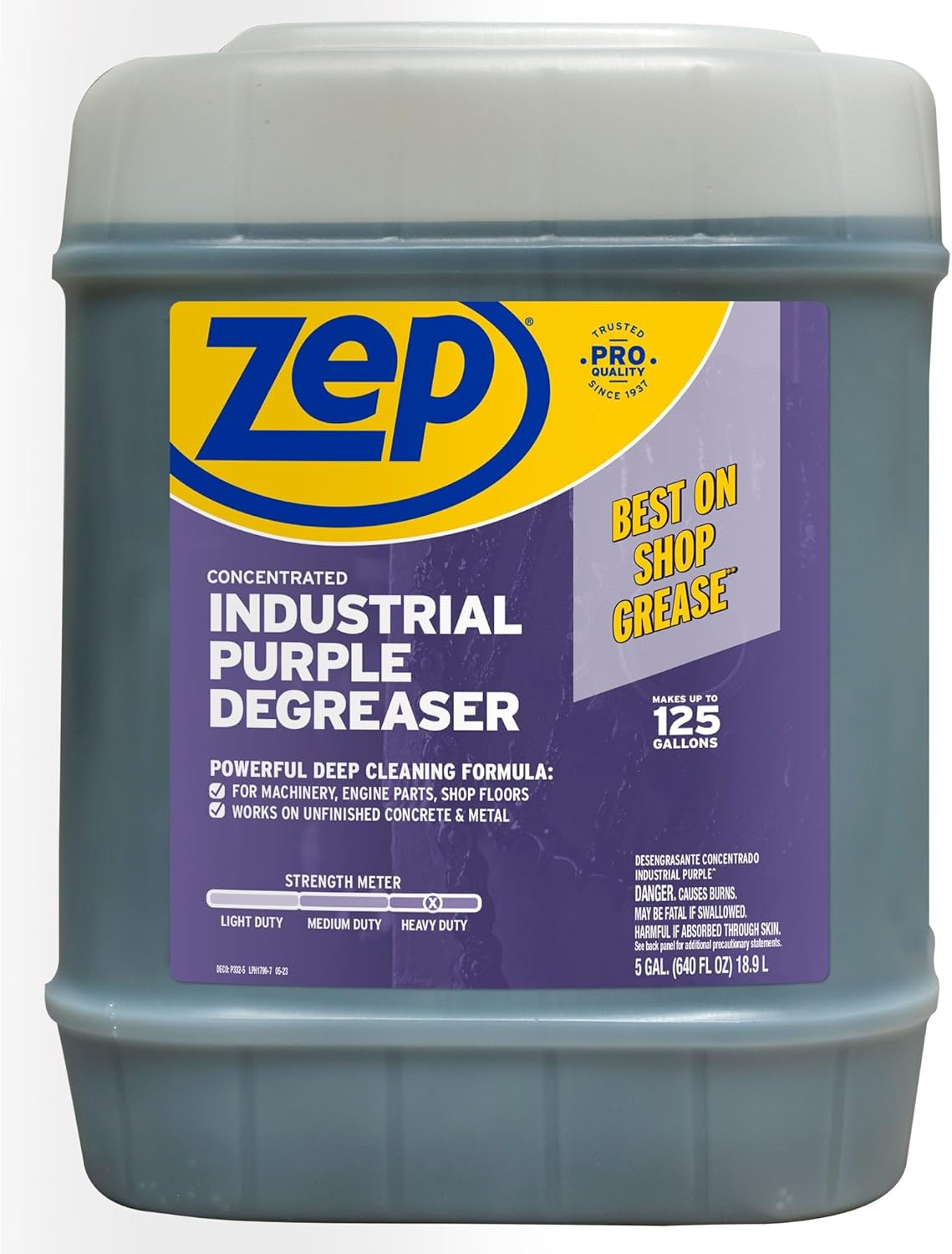 Industrial Purple Cleaner and Degreaser Concentrate – 5 Gallon (Case of 1) R4581