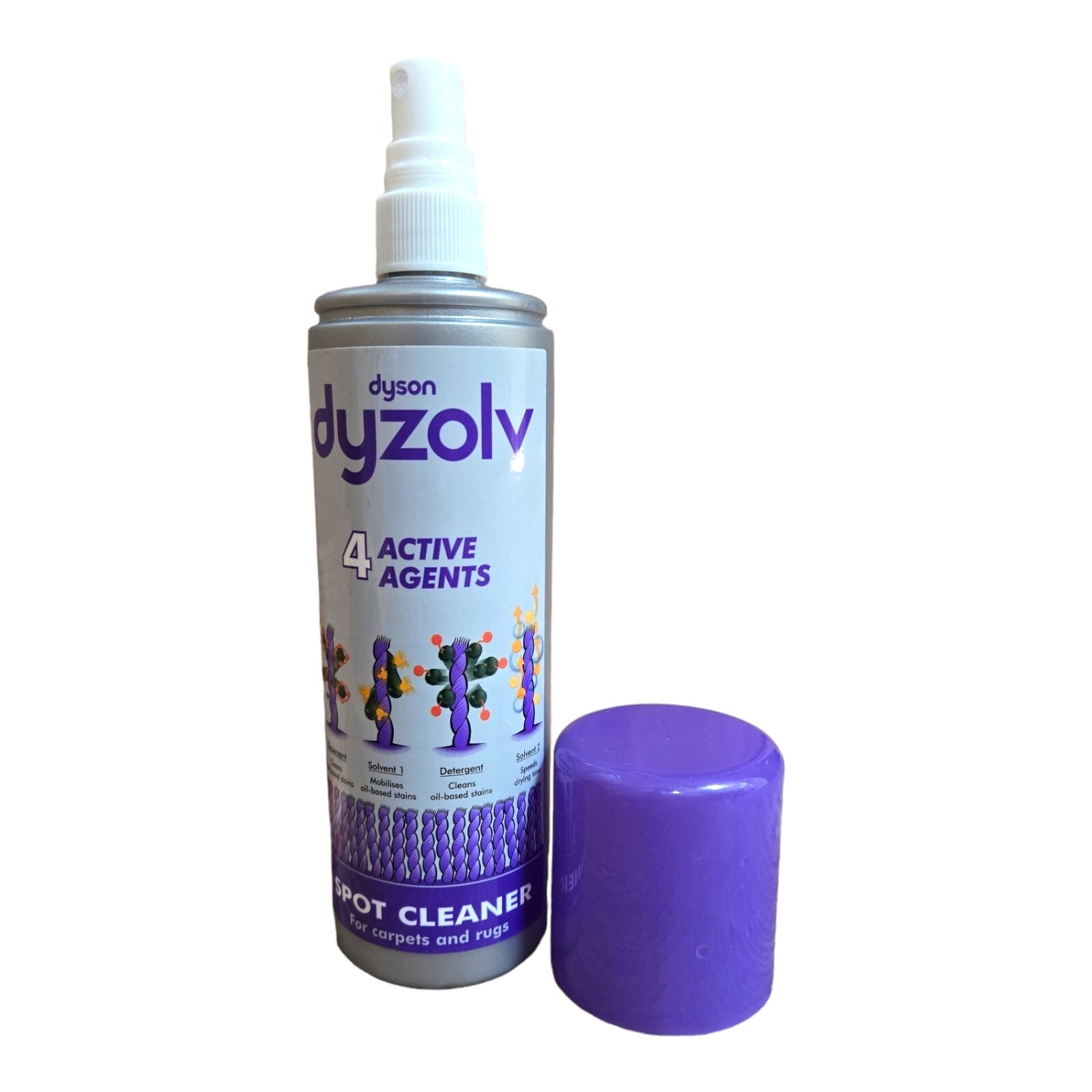 Dyson Dyzolv Spot Cleaner 8.5 oz Bottle For Carpets And Rugs NEW