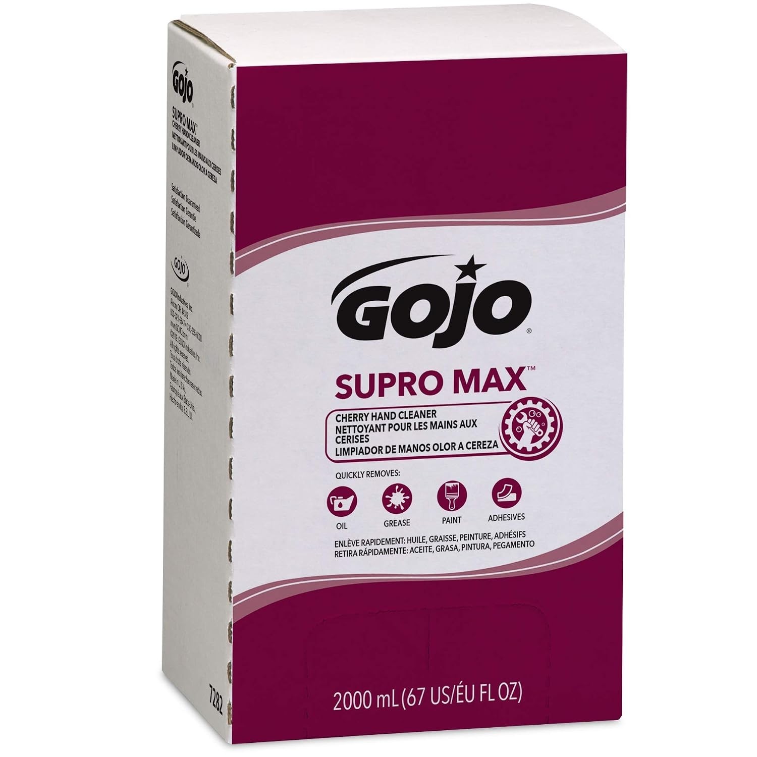 PRO TDX Supro Max Cherry Hand Cleaner – 2000 mL Refill, 4ct