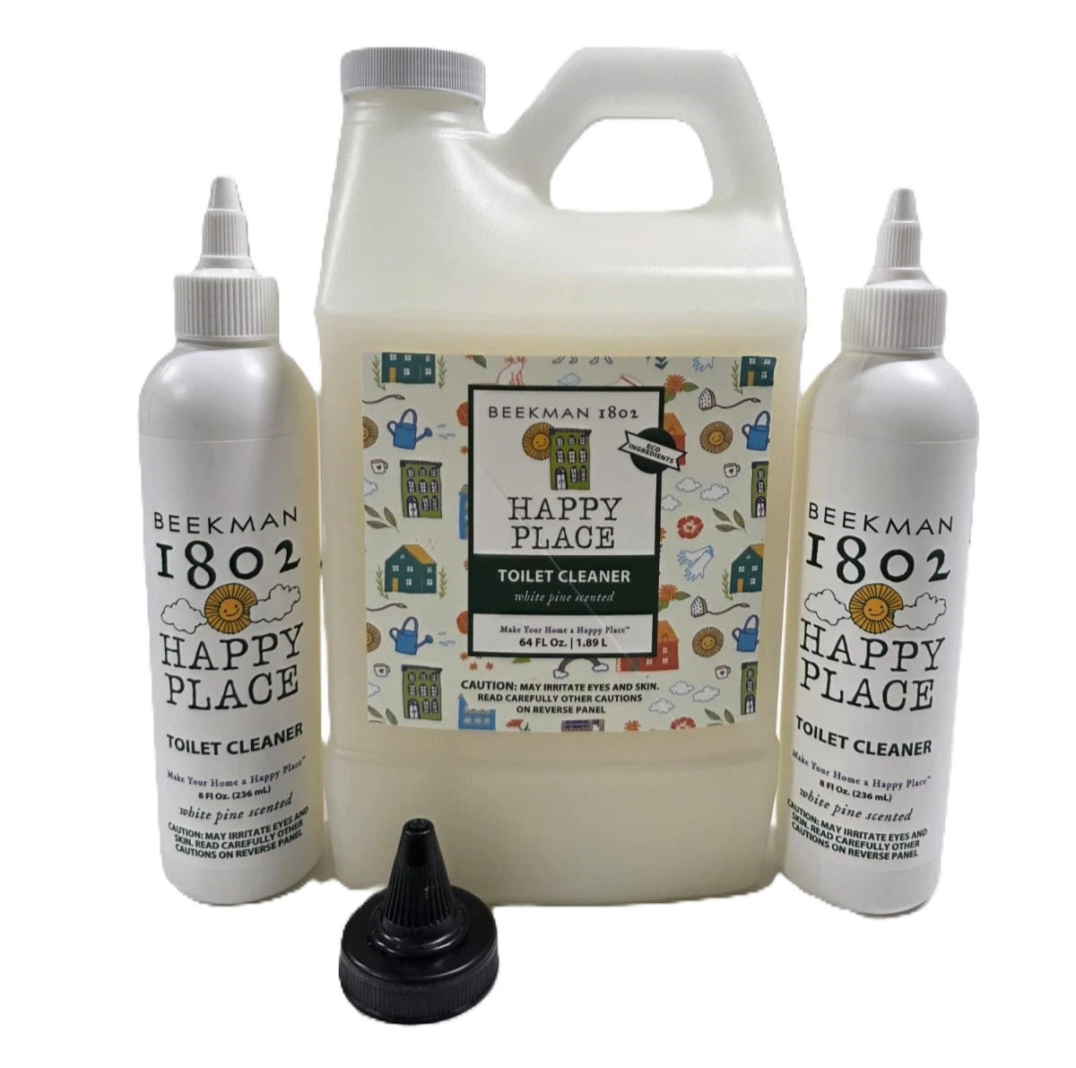 Beekman 1802 Happy Place 64 oz. Toilet Cleaner Set White Pine Scented Sealed