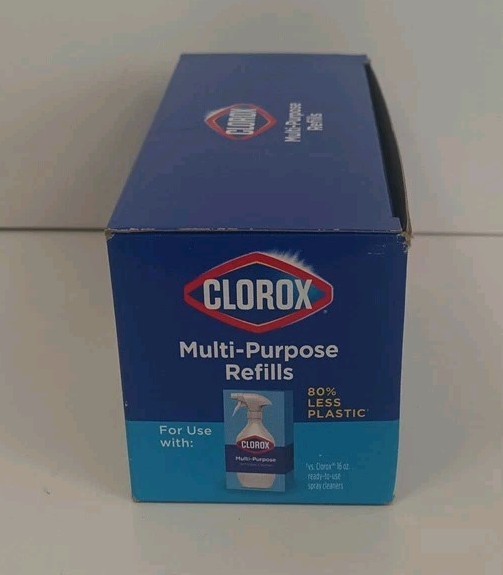 Clorox Multi-Purpose Spray Concentrate Refills, 4ct x 1.13oz, Citrus Grove!-NEW-