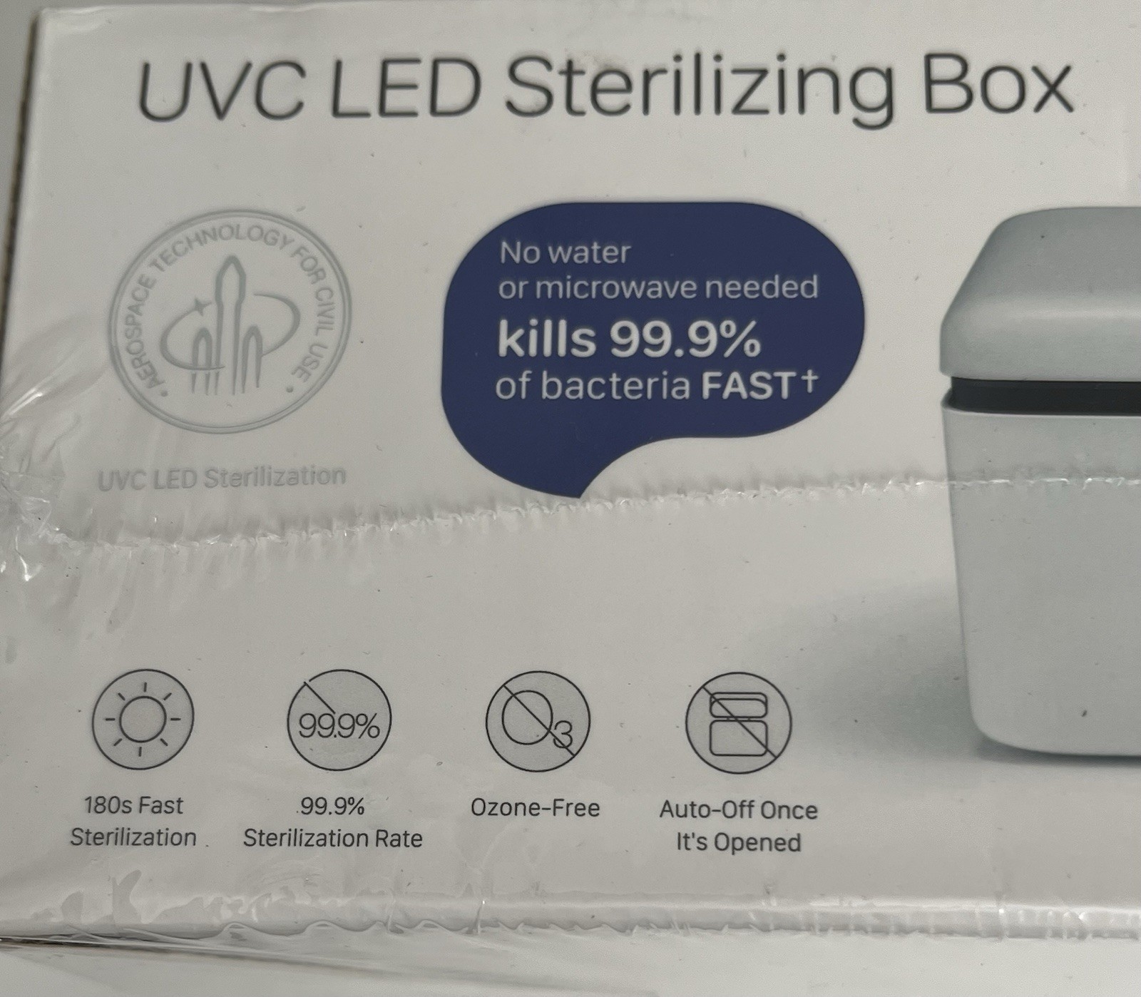 SUNUV LED Sterilizing Box Jewelry Glasses Phone Beauty Tool Disinfect S2 59S New