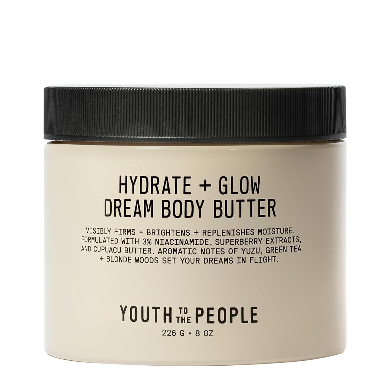 Youth To The People Superberry Hydrate + Glow Dream Body Butter – Brightens Sk