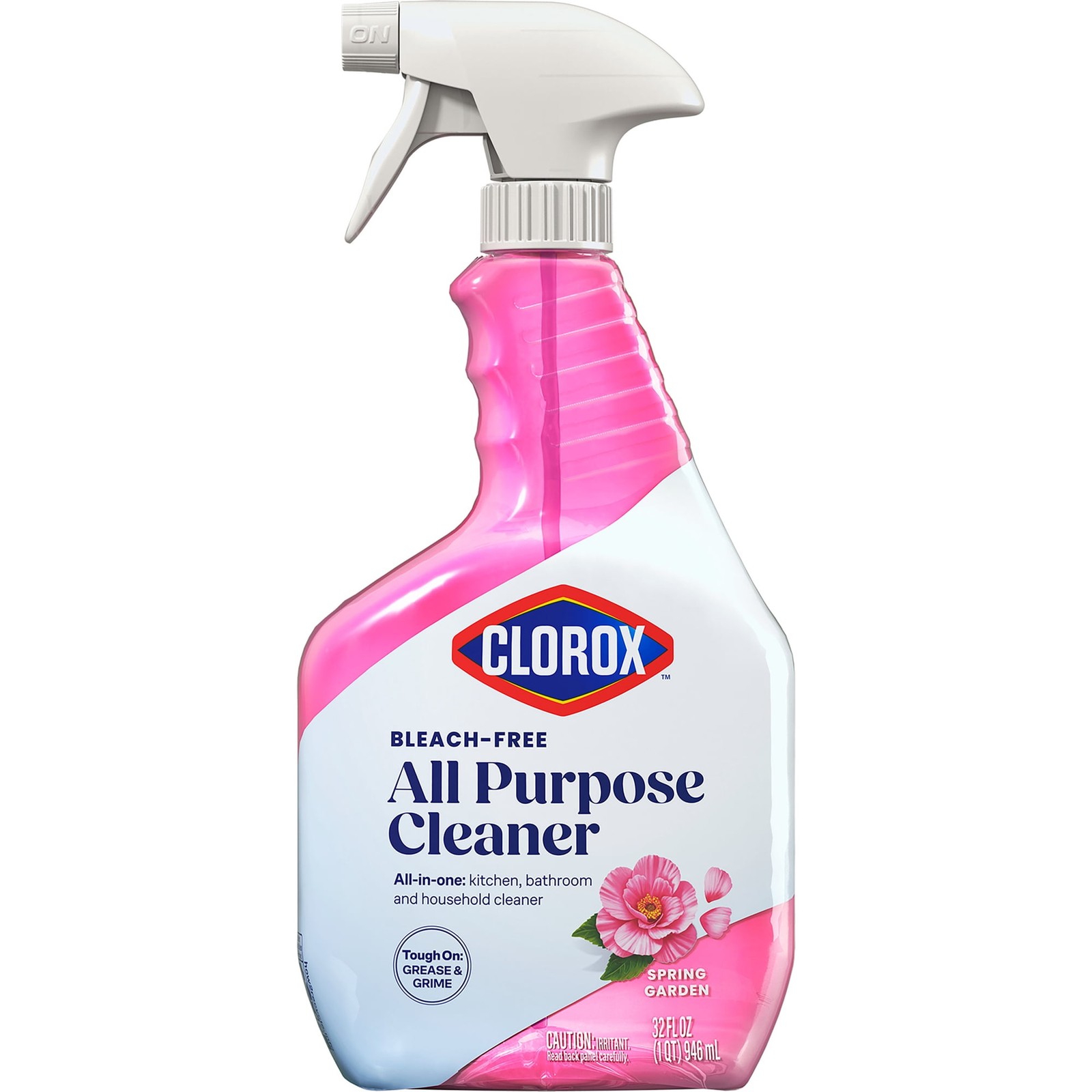All Purpose Cleaner, Bleach Free, Spring Garden, 32 fl oz