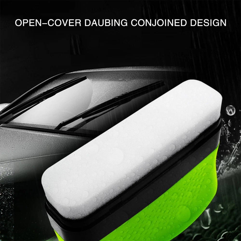 3PCS 2026 New Automotive Oil Film Cleaning Brush Clear Vision Glass Cleaner