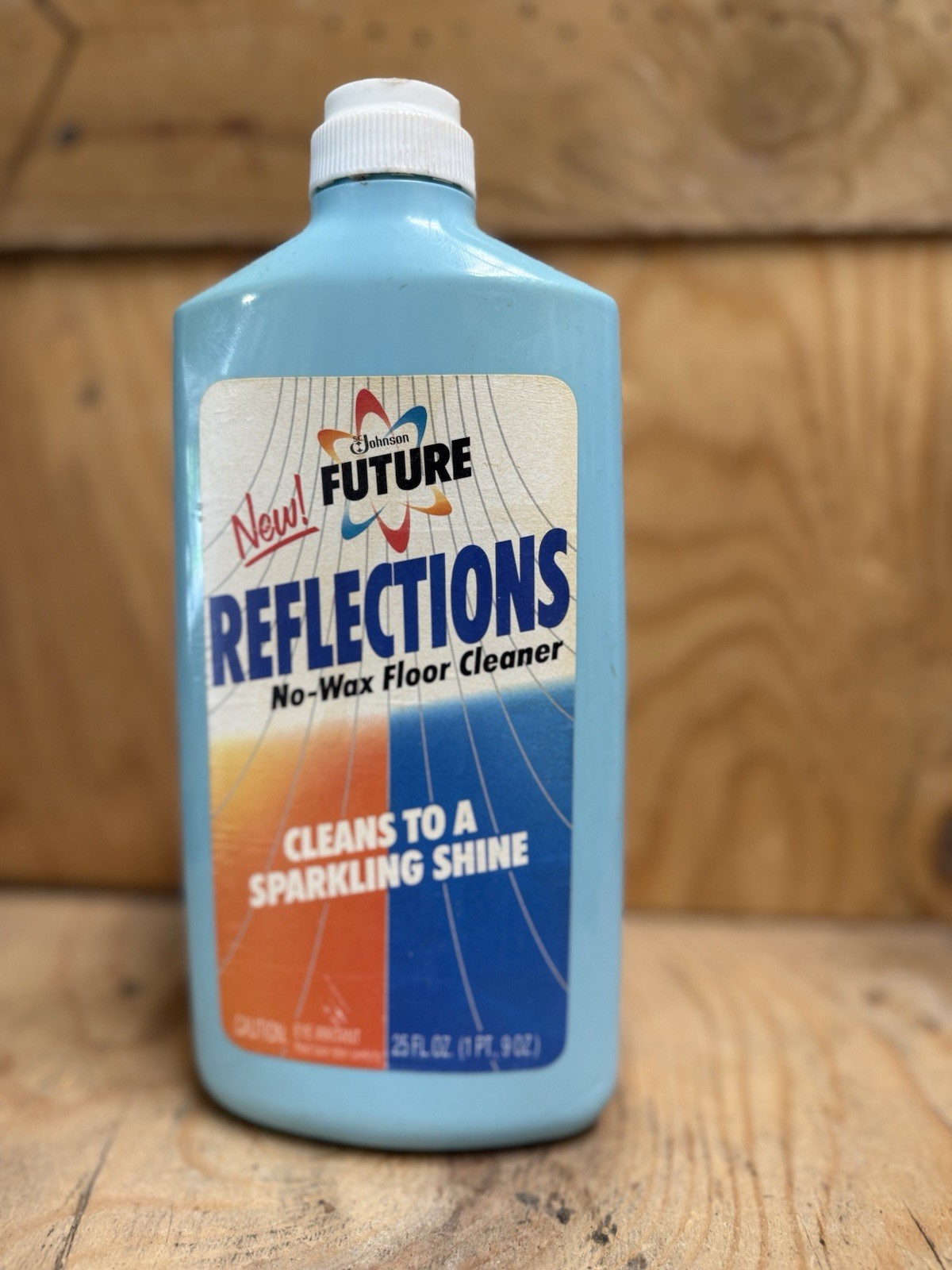 SC Johnson Future No Wax Floor Cleaner 25 fl oz FULL Vintage 1989