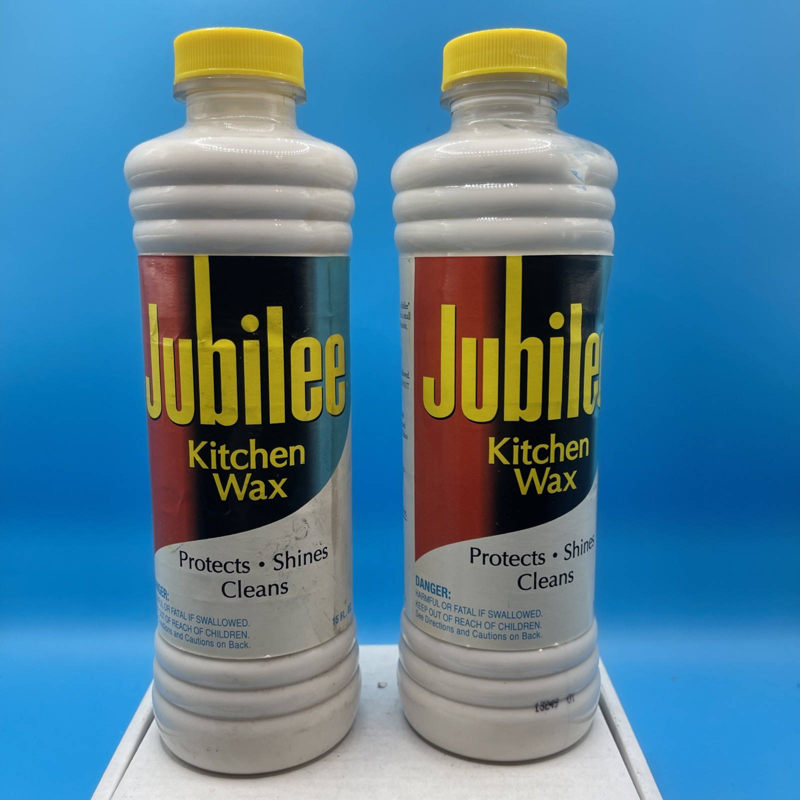NOS JUBILEE Kitchen Wax – Two (2) Bottles – Protects – Shines Read
