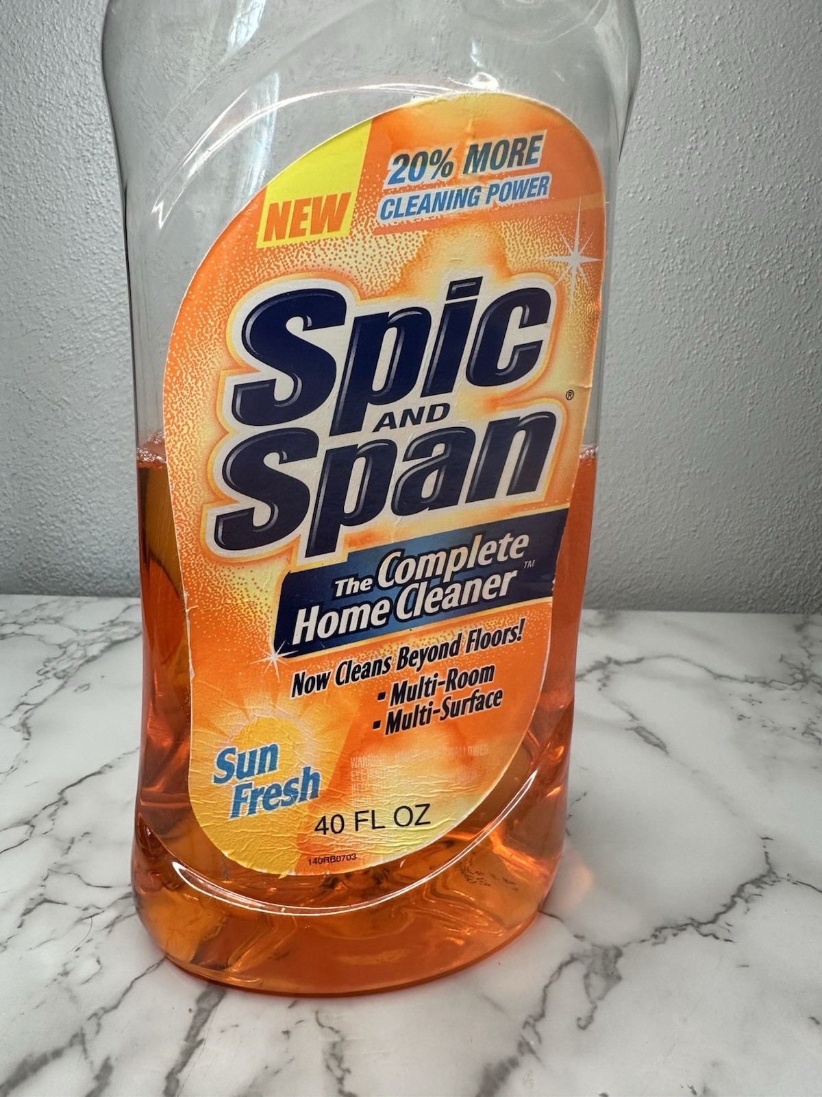 2003 Vtg Spic And Span Sun Fresh The Complete Home Cleaner Multi Surface 40oz