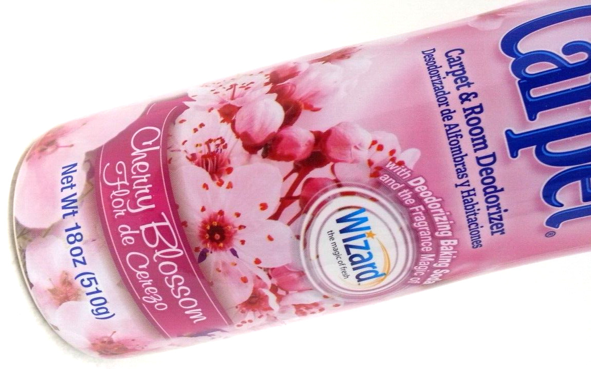 5x LOVE MY CARPET 2-in-1 Carpet & Room Deodorizer CHERRY BLOSSOM 18 Oz Ea SEALED
