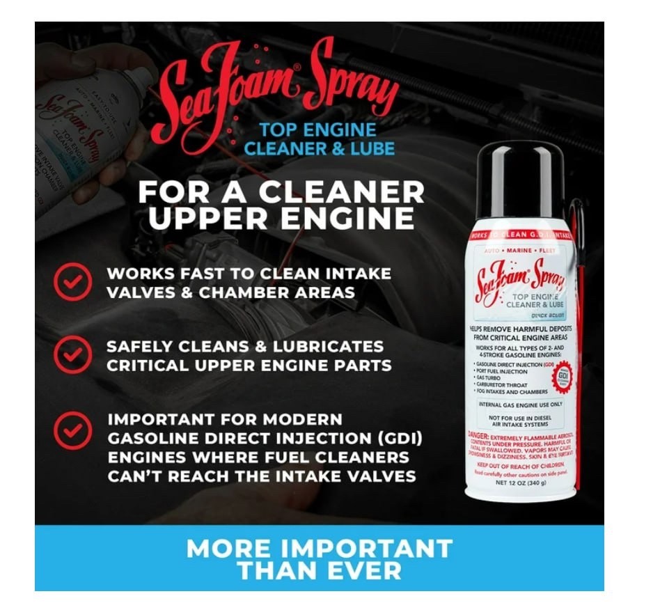 Sea Foam SS14 Cleaner and Lube Spray, 14oz, 5 Pack