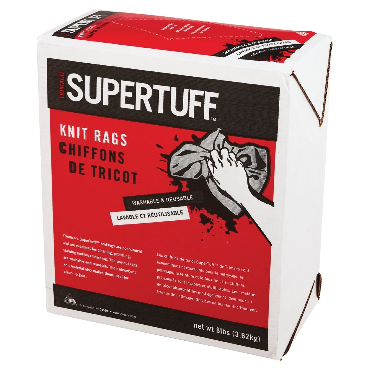 Trimaco SuperTuff 8 Lb. Knit Painter’s Rags 10482 Trimaco SuperTuff 10482