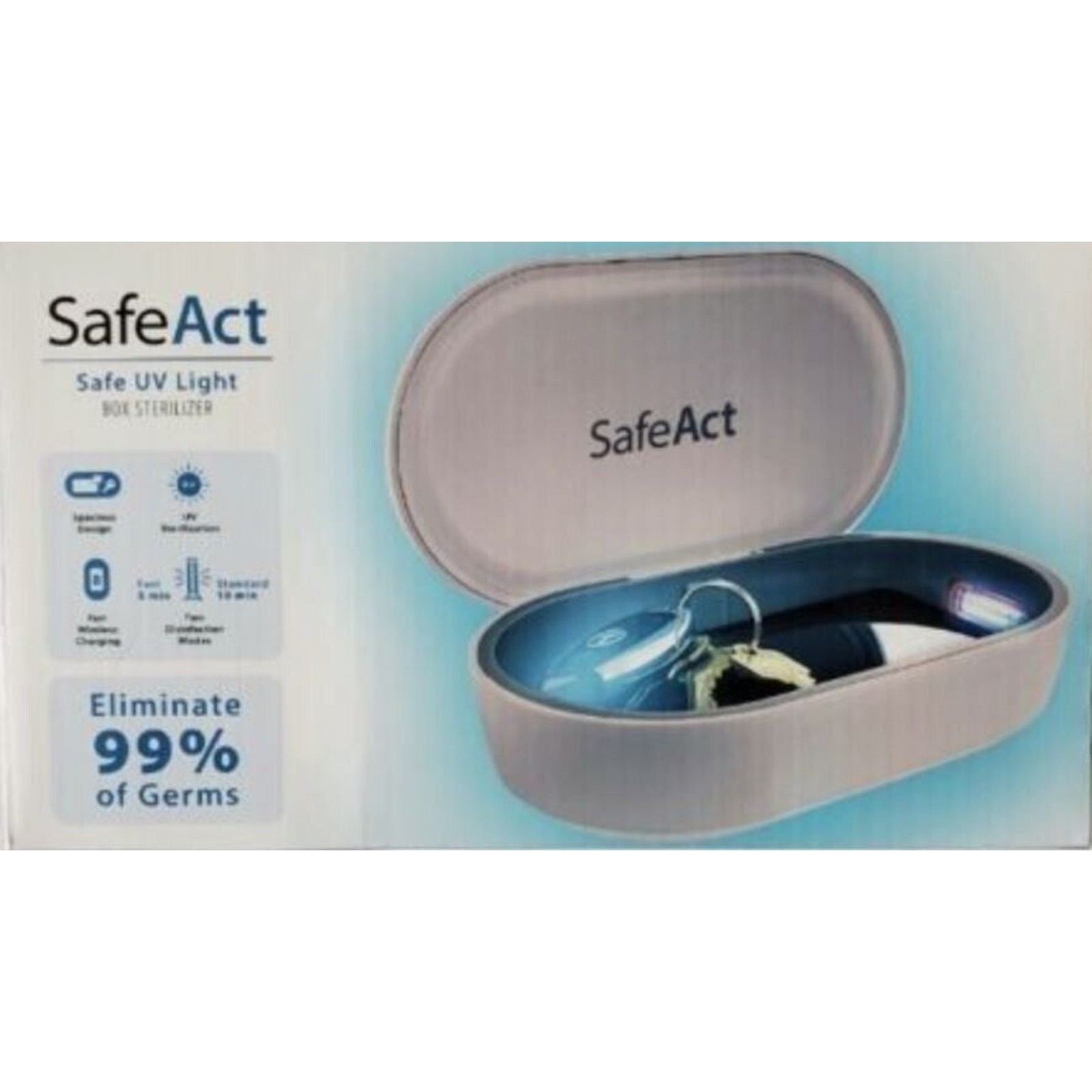 American Exchange SafeAct UV Light Box Sterilizer Floral Print MSRP $80