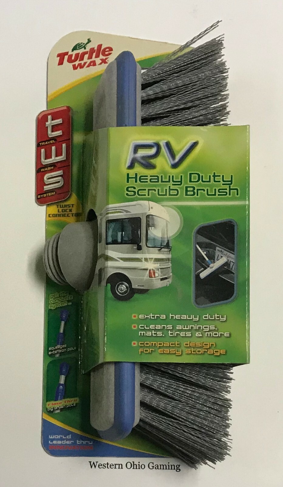 Turtle Wax RV Heavy Duty Scrub Brush NEW