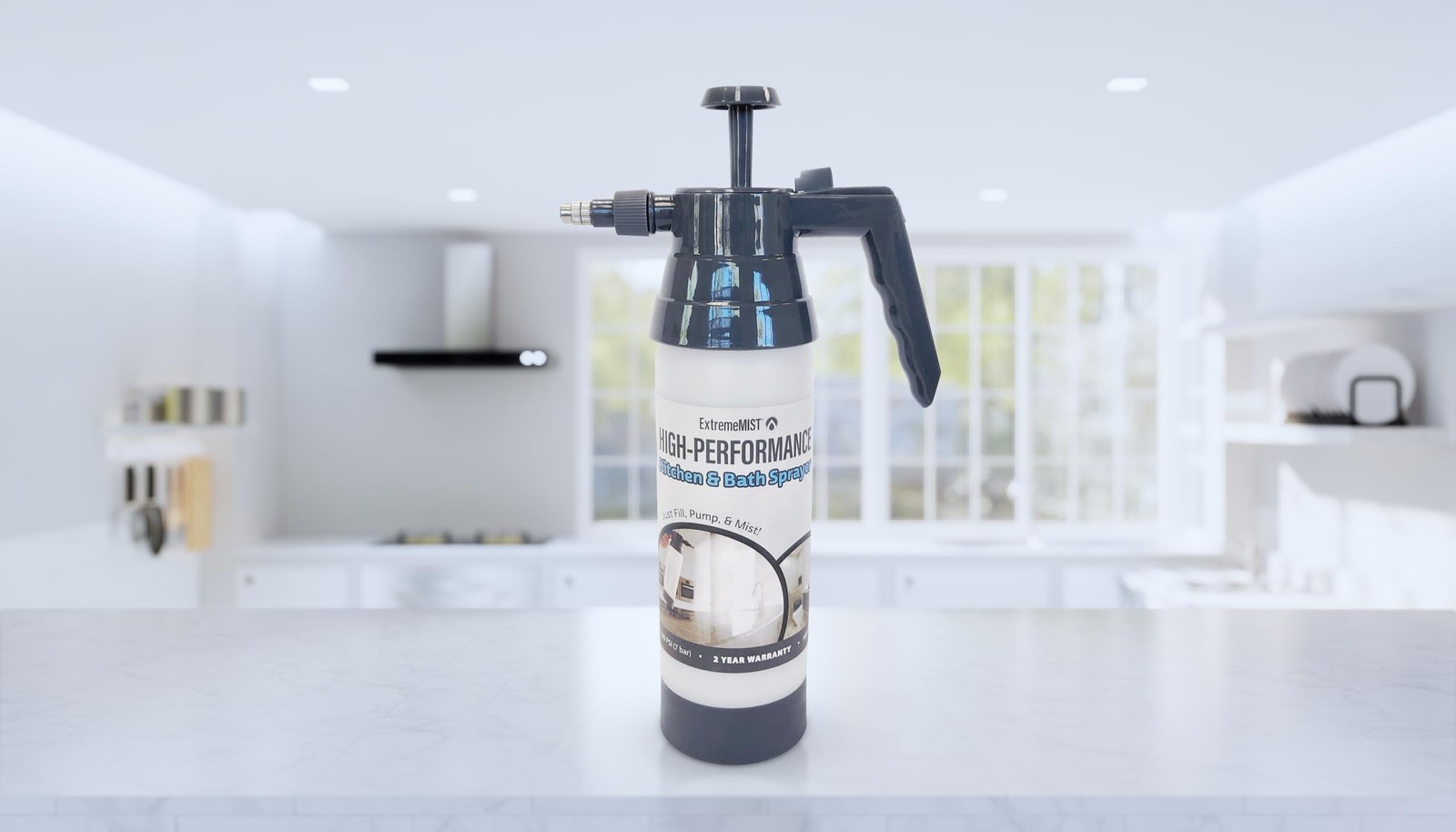 High-Performance Kitchen & Bath Sprayer | Refillable Pressurized Sprayer | Ul…