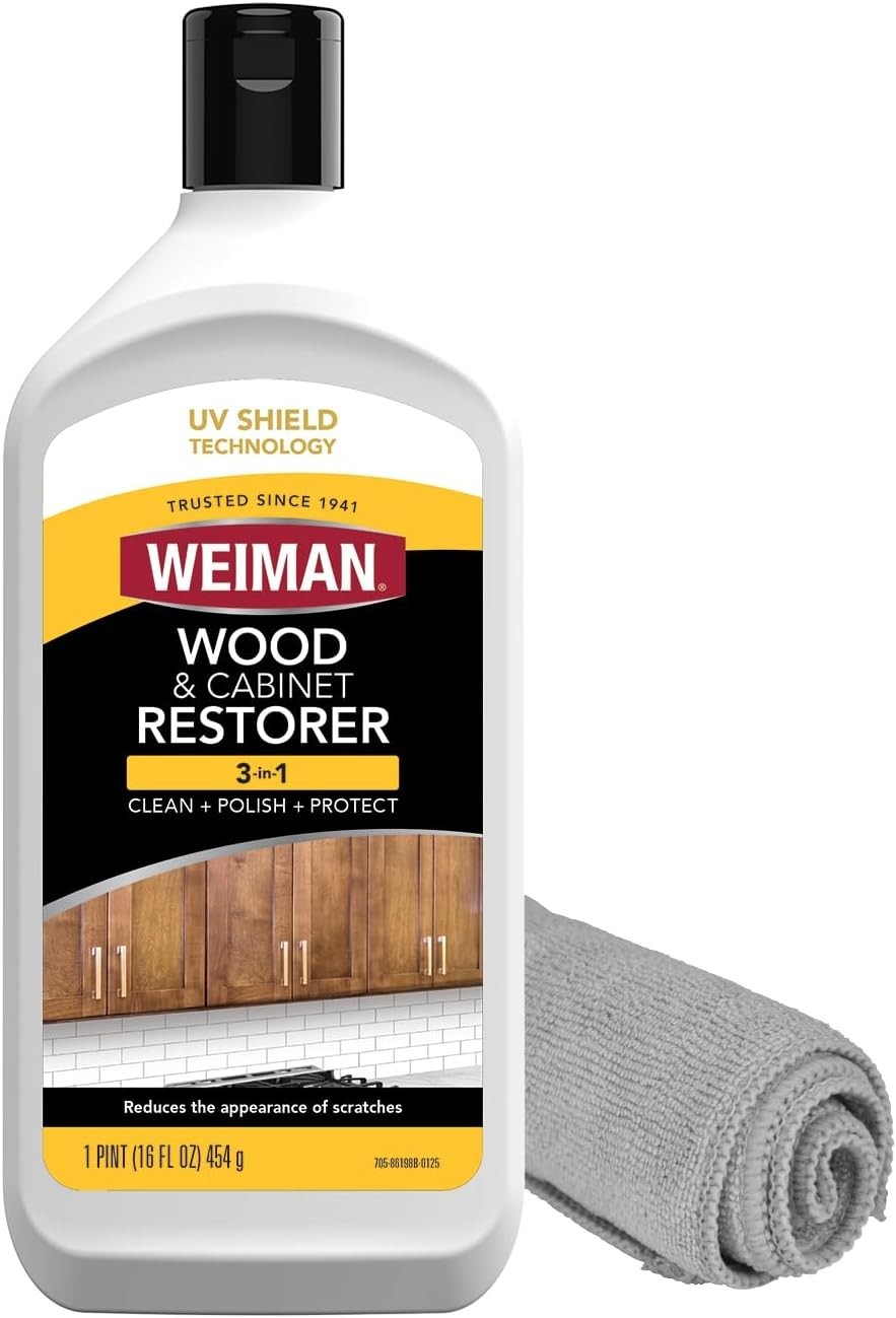 Restore & Protect All Wood Surfaces with 3-In-1 Cleaner and Polish Bundle